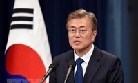 문재인 한국 대통령 한국 - 베트남 전략적 협력관계 새로운 차원 격상 기대