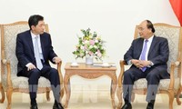 Nguyen Xuan Phuc 국무총리, 이임 한국 대사 접견