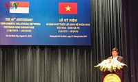 호치민시, 베트남과 싱가포르 간의 외교 관계 수립45 주년 기념행사 진행