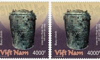 베트남 청동기 국보에 대한 우표 발행
