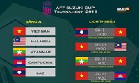 11월8일, AFF Suzuki Cup의 첫 경기
