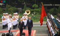 아르헨티나 Mauricio Cacri 대통령과 부인, 베트남 국빈 방문