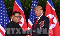 미-조 2차 정상회담, 양국 지도자 공식 만남 시작