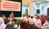 쯔엉 티 마이 중앙대중동원위원장, 베트남 당 언론협회와 회의 진행