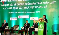 Phó chủ tịch nước Đặng Thị Ngọc Thịnh dự Hội nghị quốc tế về chống buôn bán động vật, thực vật hoang