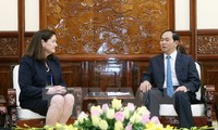Chủ tịch nước Trần Đại Quang tiếp Chủ tịch Trung tâm quốc gia APEC Hoa Kỳ 