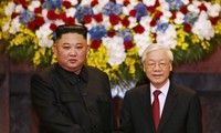 Tổng Bí thư, Chủ tịch nước Nguyễn Phú Trọng chúc mừng nhà lãnh đạo Triều Tiên Kim Jong Un