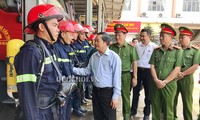 Phó Chủ tịch Quốc hội Đỗ Bá Tỵ giám sát thực hiện pháp luật về phòng cháy, chữa cháy