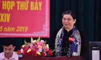 Phó Chủ tịch Thường trực Quốc hội Tòng Thị Phóng tiếp xúc cử tri tại tỉnh Sơn La 