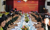 Tăng cường hợp tác thanh niên quân đội Việt Nam - Lào