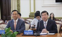 Chủ tịch Ủy ban nhân dân Thành phố Hồ Chí Minh làm việc với đoàn Đại sứ các nước EU