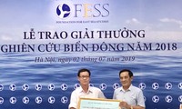 Trao “Giải thưởng Nghiên cứu Biển Đông năm 2018”