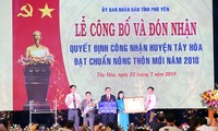 Công bố Quyết định huyện Tây Hòa, Phú Yên đạt chuẩn nông thôn mới