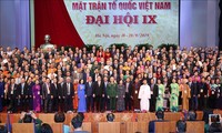 Bế mạc đại hội IX Mặt trận tổ quốc Việt Nam