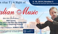 Đêm nhạc Italy tại Việt Nam với các trích đoạn nhạc kịch nổi tiếng