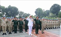 Sĩ quan mũ nồi xanh quyết tâm hoàn thành tốt nhiệm vụ quốc tế tại Sudan