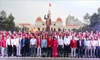 Đoàn thể thao Việt Nam khu vực phía Nam chuẩn bị lên đường tham dự Sea games 30