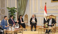 Trưởng Ban Tổ chức Trung ương Phạm Minh Chính thăm làm việc tại Ai Cập