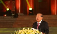 Phó Thủ tướng Trương Hòa Bình dự Chương trình tưởng niệm tri ân 60 liệt sĩ Thanh niên xung phong tỉnh Bắc Thái
