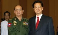 Vietnam dan Myanmar mendorong kuat kerjasama di banyak bidang