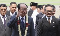 Pemimpin  nomor 2 RDR Korea  Kim Yong Nam  berkunjung di Indonesia