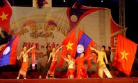 Persiapan untuk pembukaan Festival ke -3 persahabatan rakyat Vietnam-Laos
