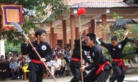 Bersemaraknya  Pesta   Jalanan pada Festival Silat Tradisional Vietnam  ke-4 Binh Dinh-2012