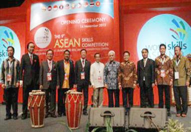 Lomba kejuruan ASEAN ke -9 diadakan di Indonesia