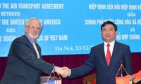Vietnam – AS menandatangani Amandemen Perjanjian Transportasi Udara