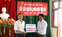 VOV membantu nelayan propinsi Quang Ngai menggalang kapal  baru 