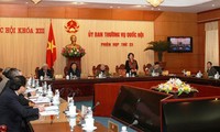 Pembukaan persidangan ke-23 Komite Tetap MN Vietnam.