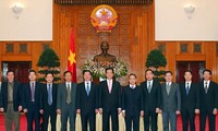 PM Vietnam, Nguyen Tan Dung menerima para konselor dan  perwakilan dagang Vietnam di luar negeri
