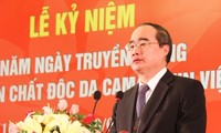 Memperingati ultah ke-10 Berdirinya Asosiasi Para Korban Agent Oranye/Dioxin Vietnam.