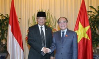 Ketua MPR RI  Sidarto Danusubroto mengakhiri dengan baik  kunjungan resmi di Vietnam