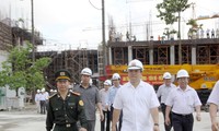 Menjamin tepat lạju pembangunan  gedung MN Vietnam