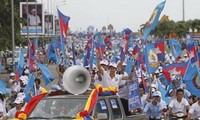 Komite Pemilu Kamboja mengumumkan evaluasi sementara tentang kampanye pemilu Dewan berbagai tingkat