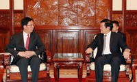 Presiden Vietnam, Truong Tan Sang menerima para Duta Besar baru