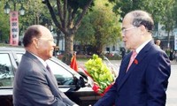 Ketua Parlemen Kamboja mengakhiri kunjungan resmi di Vietnam