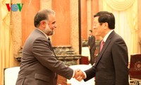 Pres. Vietnam, Truong Tan Sang menerima Ketua Parlemen negara-negara peserta IPU-132