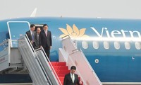 Presiden Vietnam, Truong Tan Sang telah tiba di Jakarta untuk menghadiri KTT Asia- Afrika