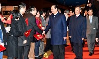 PM Nguyen Tan Dung Dung tiba di Brussels, Belgia, memulai kunjungan di Kerajaan Belgia