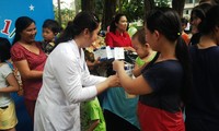 Ibukota Hanoi melakukan aktivitas-aktivitas bergelora pada Festival Anak-Anak Internasional 
