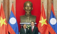 Presiden Negara Vietnam, Tran Dai Quang memulai kunjungan kenegaraan ke RDR Laos