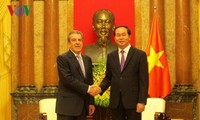 Presiden Vietnam, Tran Dai Quang menerima Mantan Presiden Cile, Eduardo Frei Ruiz-Tagle