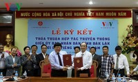 VOV dan Komite Rakyat propinsi Dak Lak menandatangani program kerjasama komunikasi 