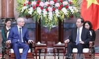 Presiden Vietnam, Tran Dai Quang menerima PM Bashkotostan, R.Kh, Mardanov