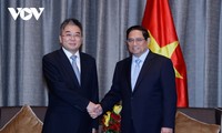 Pham Minh Chinh rencontre les dirigeants de certains grands groupes chinois