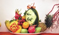 Новогодний поднос с пятью видами фруктов – специфическая черта вьетнамской культуры