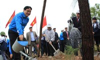 ЦК СКМ развернул праздник посадки деревьев за охрану окружающей среды