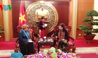 Зампредседателя НС СРВ Тонг Тхи Фонг приняла главу представительства ЮНИСЕФ во Вьетнаме